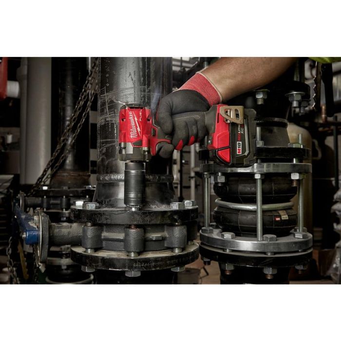 MILWAUKEE M18 FIW2F38-0 ASIA M18 FUEL™ 3/8″ 339Nm Compact Impact Wrench with Friction Ring (BARE UNIT)
