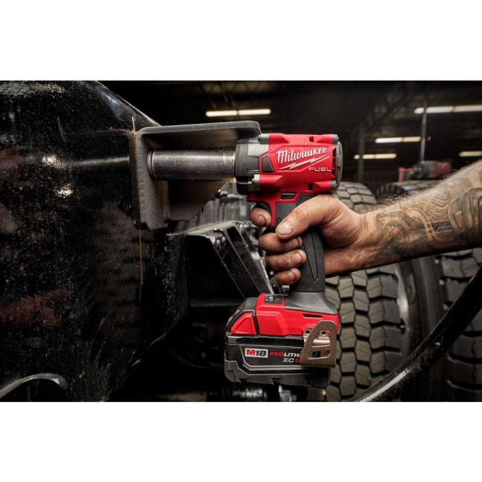MILWAUKEE M18 FIW2F38-0 ASIA M18 FUEL™ 3/8″ 339Nm Compact Impact Wrench with Friction Ring (BARE UNIT)