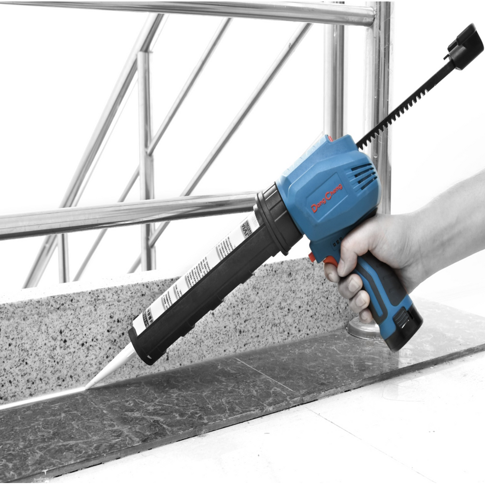 Dongcheng DCPJ12EK 12V MAX Cordless Caulk Gun Set