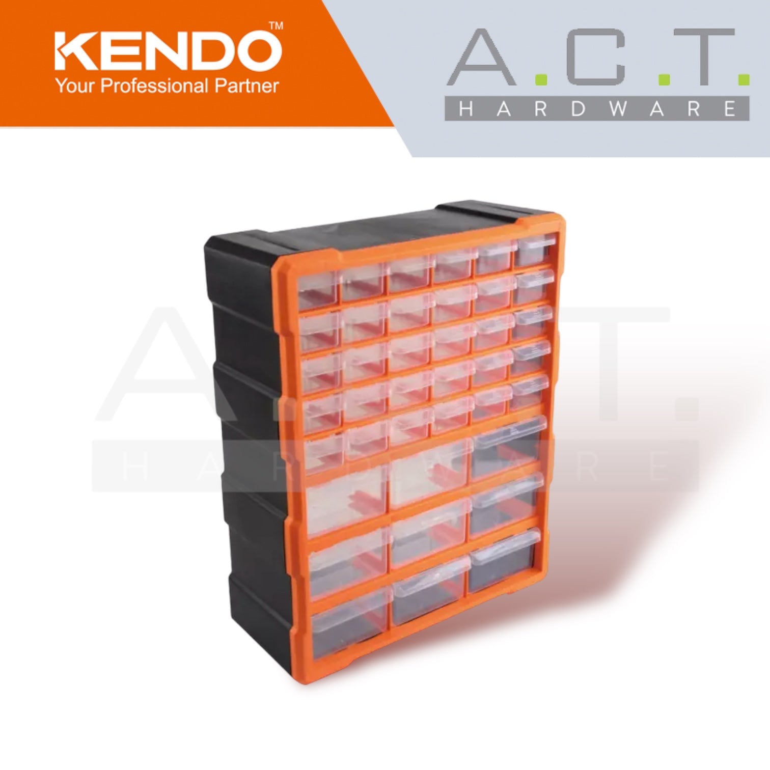 KENDO 39 DRAWER PLASTIC CABINET - 90248 Main image