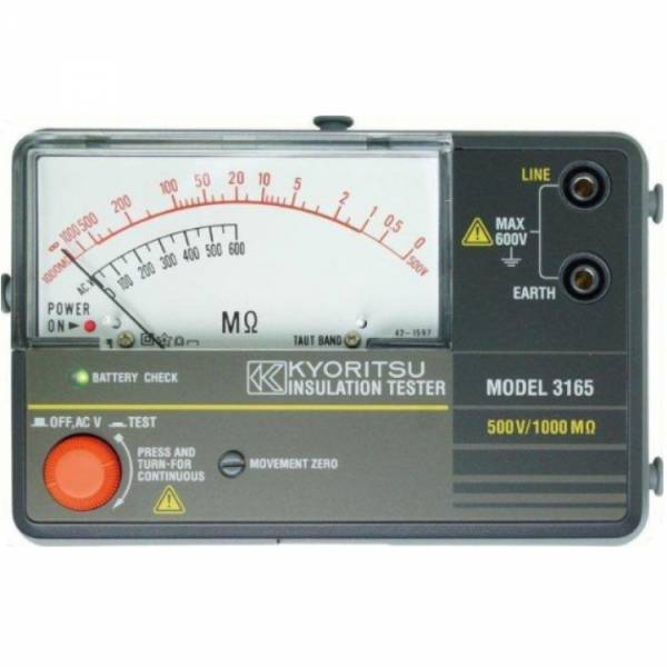 KYORITSU 3165 ANALOGUE INSULATION TESTER Secondary image
