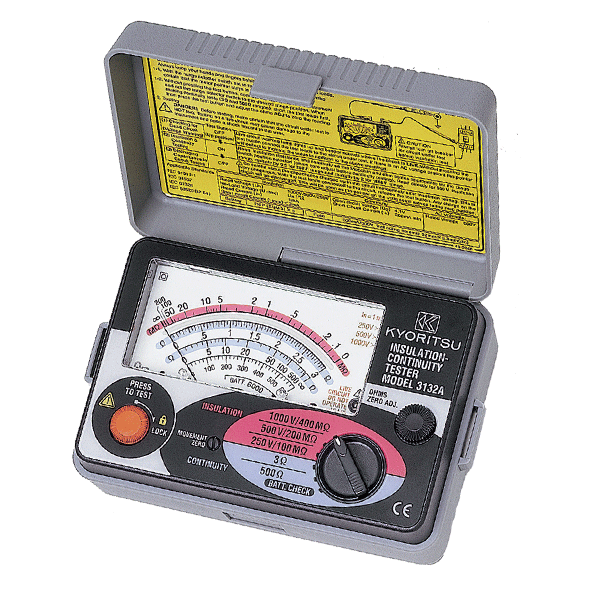 KYORITSU 3132A ANALOGUE INSULATION AND CONTINUITY TESTER Main image