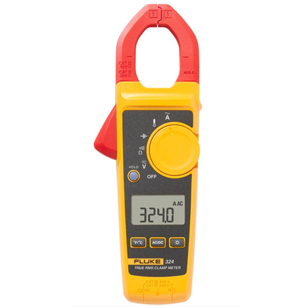 Fluke 324 True RMS AC Clamp Meter, 400A, with Temperature & Capacitance Main image
