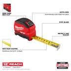 MILWAUKEE 48-22-1817V , 5m/16ft Auto-Lock Tape Measure