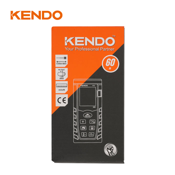 KENDO LASER DISTANCE METER 60M - 35532