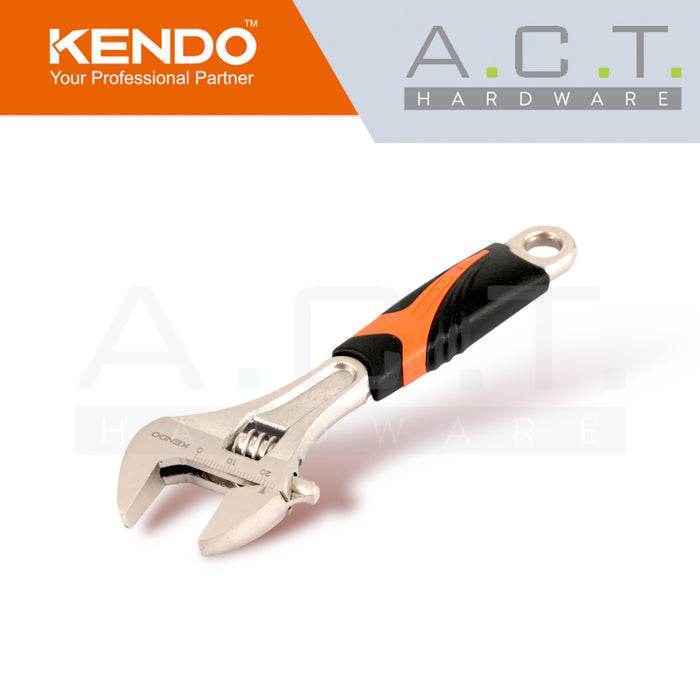 KENDO Extra-wide Opening Adjustable Wrench