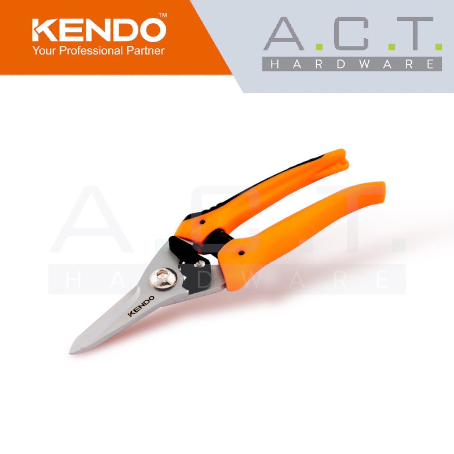 KENDO GARDEN SHEARS, STAINLESS STEEL - 30751 Main image