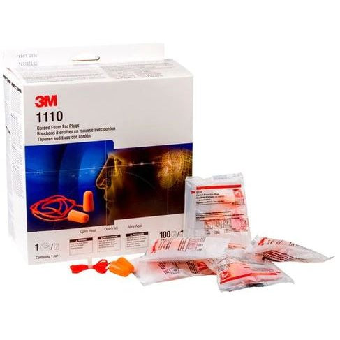 3M FOAM CORDED EAR PLUG 1110 Main image