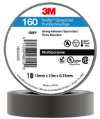 3M TEMFLEX 160 GP VINYL ELEC TAPE 18MMX10M