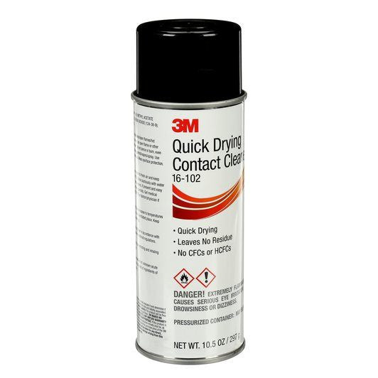 3M 16102 QUICK DRYING CONTACT CLEANER 10.5 OZ/297G Main image