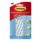 3M CLEAR DECORATING CLIP WITH STRIPS 17026CLR