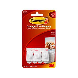 3M COMMAND MICRO HOOK 17066