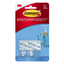 3M SMALL CLEAR HOOKS WITH CLEAR STRIPS 17092CLR