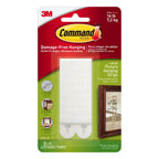 3M COMMAND 17206 LARGE PICTURE HANGING STRIPS (WHITE)