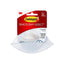3M 17622B COMMAND SOAP DISH WITH WATER RESISTANT STRIPS