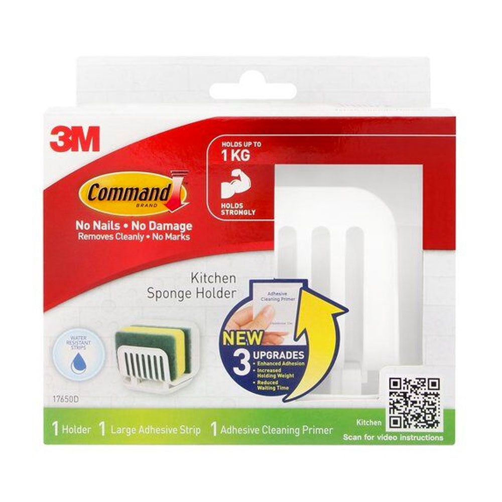 3M COMMAND 17650D KITCHEN SPONGE HOLDER (1PC)