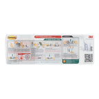 3M COMMAND STAINLESS STEEL SHOWER CADDY 17674B