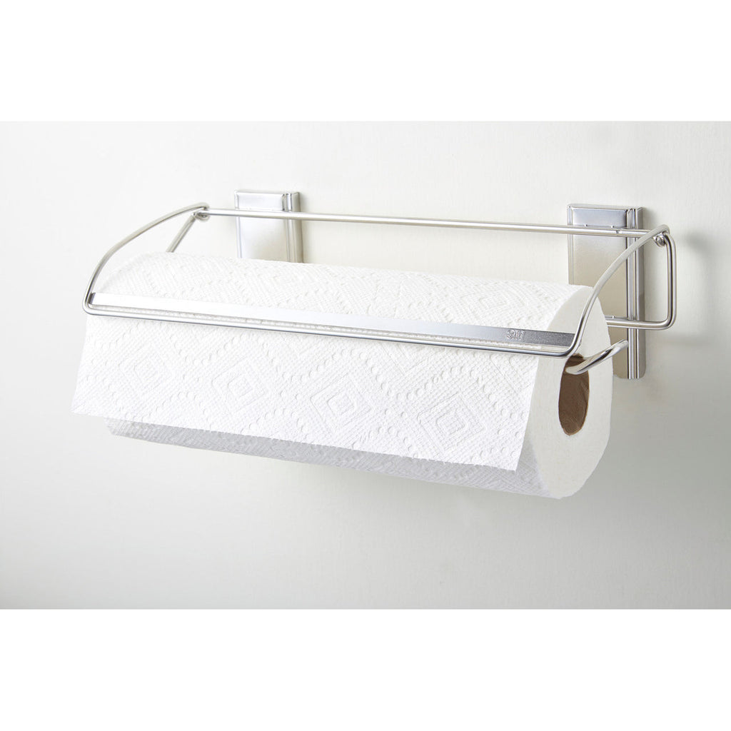 3M COMMAND STAINLESS STEEL KITCHEN TOWEL RACK 17678B