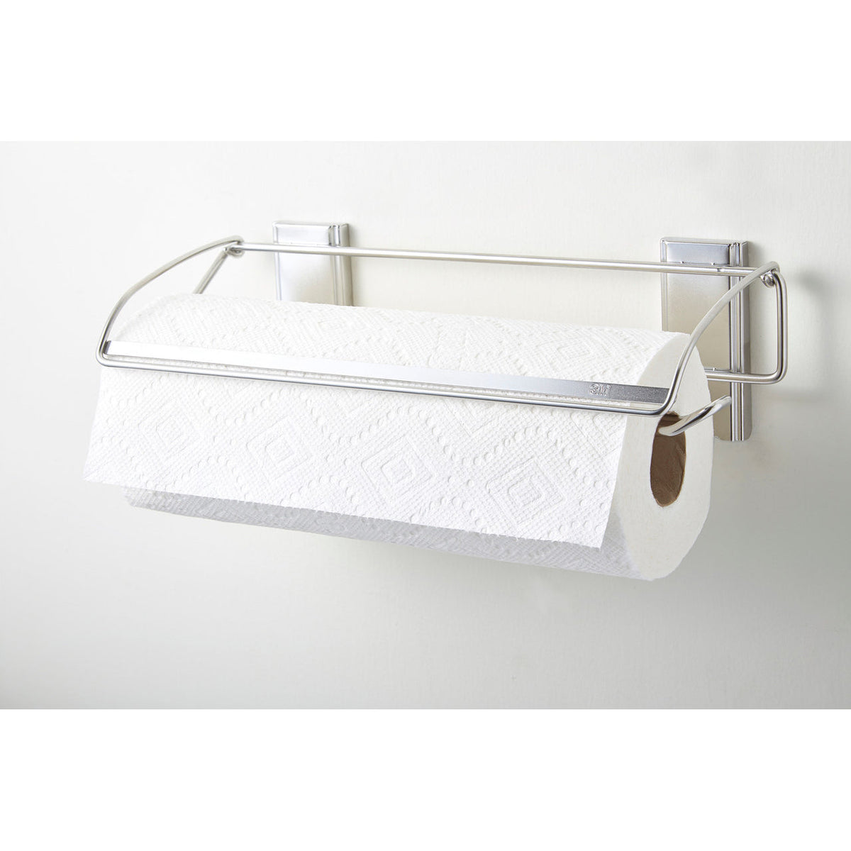 3M COMMAND STAINLESS STEEL KITCHEN TOWEL RACK 17678B