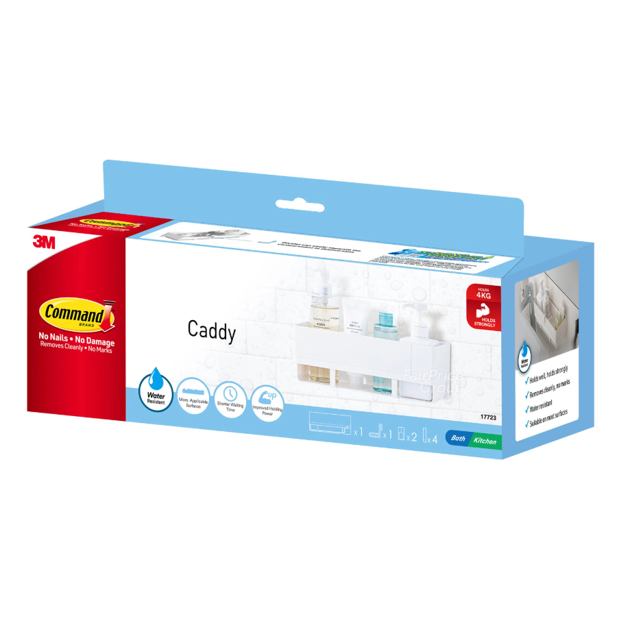 3M COMMAND 17723 BATHROOM CADDY
