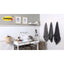 3M COMMAND 18004B MEDIUM BATHROOM HOOKS (WHITE)