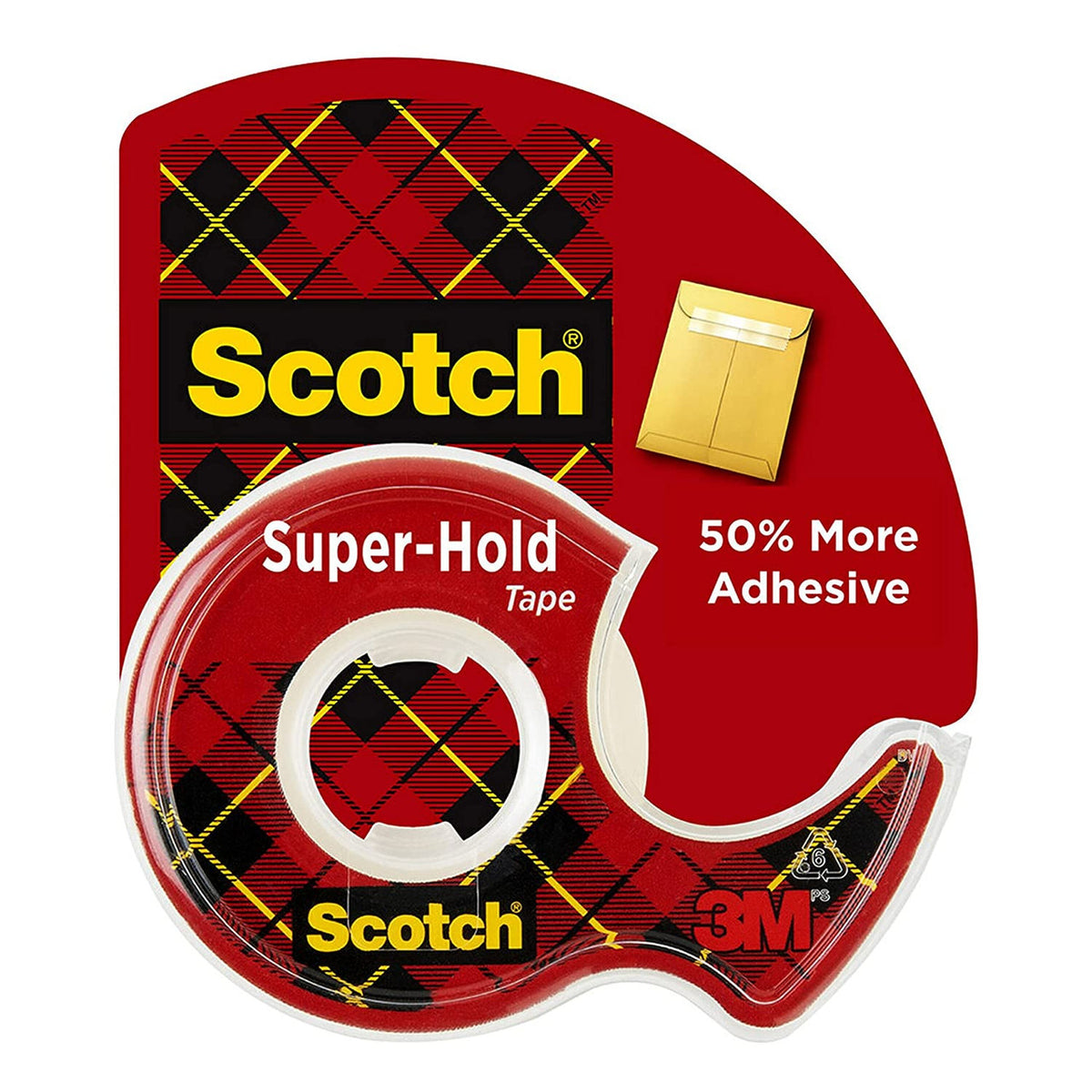 3M SCOTCH 198 SUPER HOLD TAPE 3/4IN X 650IN Main image