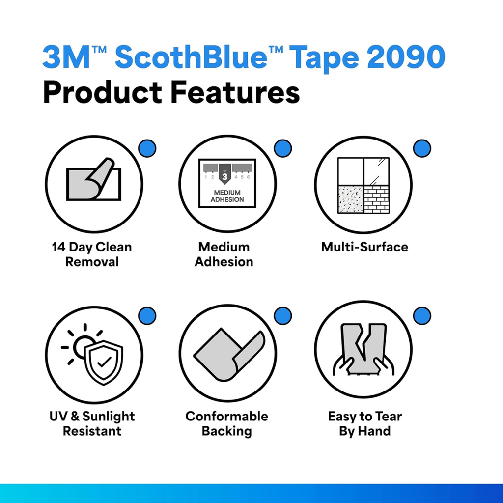3M SCOTCH PAINTER TAPE 18MM X 60YD (2090-18E)