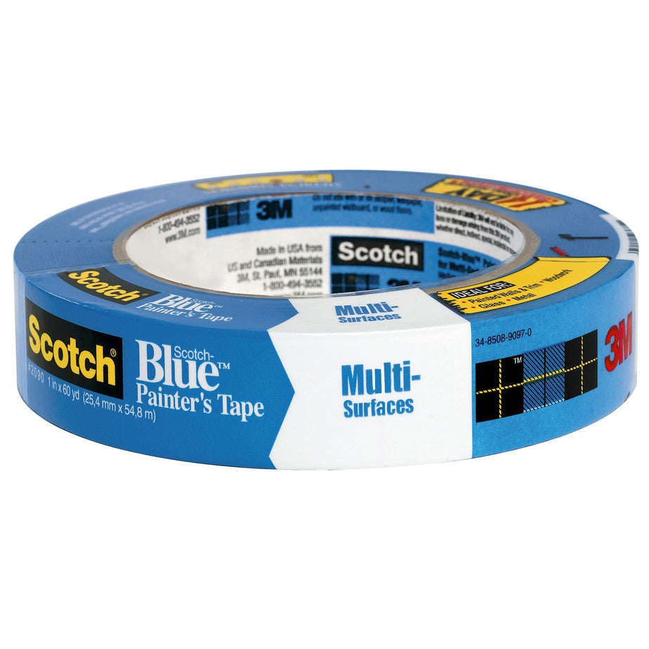 3M SCOTCH 2090-1E BLUE PAINTER'S TAPE 1-INCH Main image