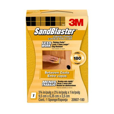 3M 20907-180 SANDBLASTER SANDING SPONGE BLOCK Main image
