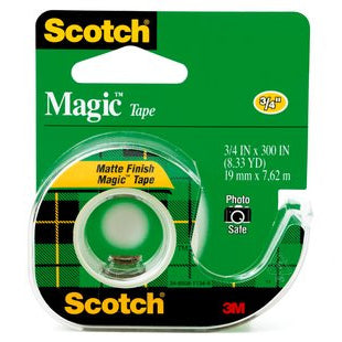 3M SCOTCH MAGIC TRANS TAPE REFILL 0.75 X 300 INCH 105 Main image