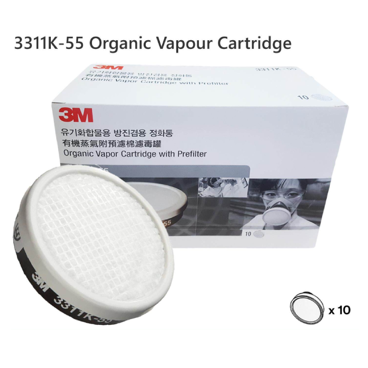 3M ORGANIC VAPOR CARTRIDGE 3311K Main image