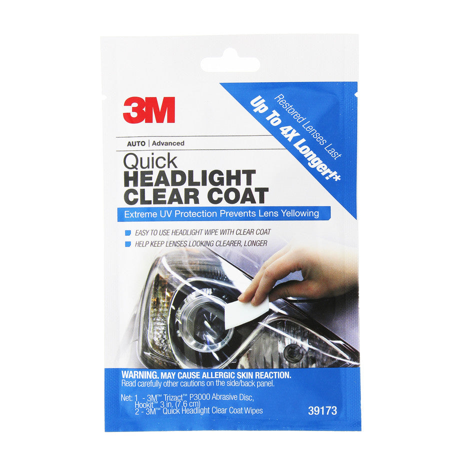 3M QUICK HEADLIGHT CLEAR COAT 39173