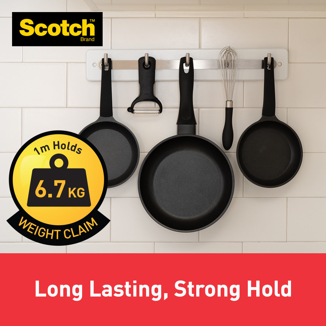 3M SCOTCH 414-S19 EXTREME DOUBLE-SIDED MOUNTING TAPE 19MMX1.5M Secondary image