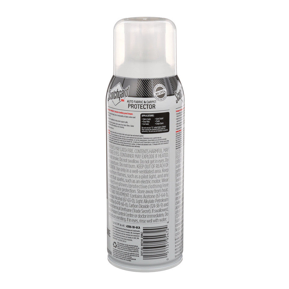 3M SCOTCHGARD 4306-10 AUTO FABRIC & CARPET PROTECTOR
