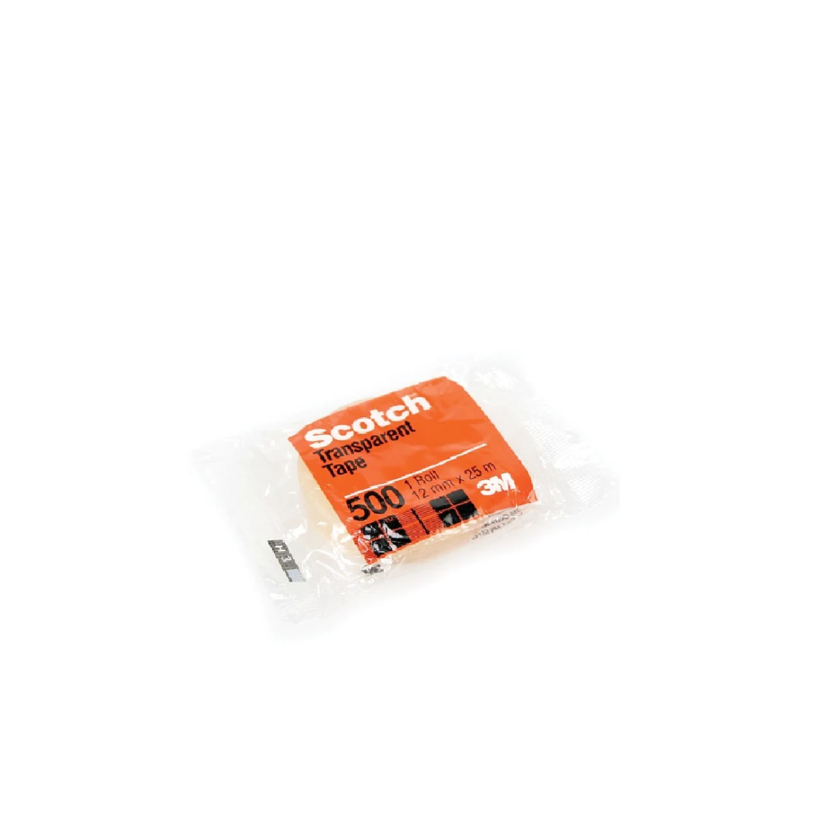 3M SCOTCH UTILITY TRANS TAPE 12MM X 25M 500A