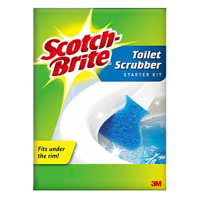 3M SB DISPOSABLE TOILET BOWL SCRUBBER 557 Main image