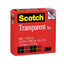 3M SCOTCH PREMIUM TRANS TAPE 0.5 INCH X 36 YARD 600A