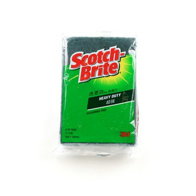 3M SCOTCH BRITE HEAVY DUTY SCOUR PAD 643