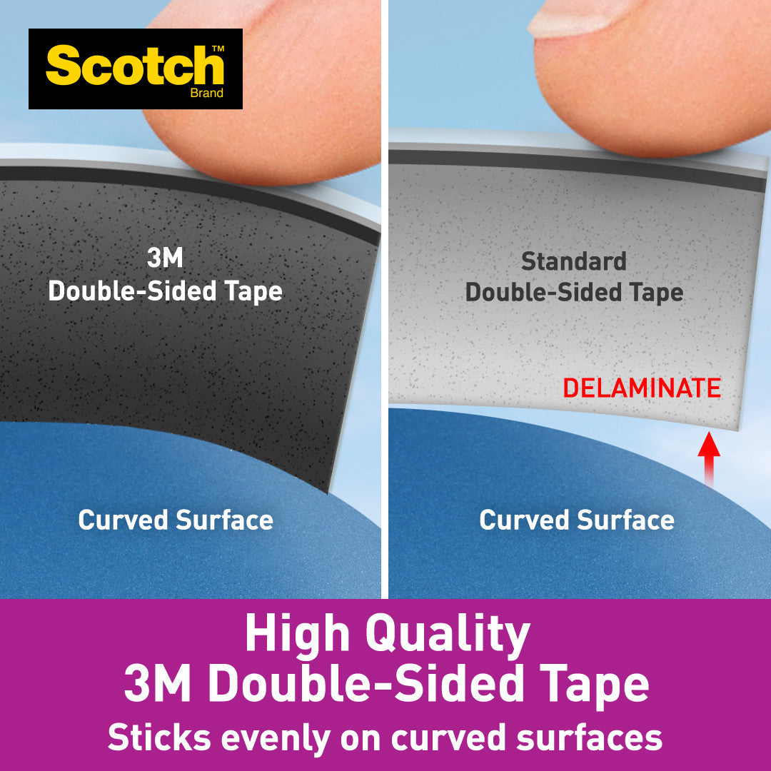 3M SCOTCH 710-S12 AUTO EXTERIOR DOUBLE-SIDED MOUNTING 12MMX1.5M TAPE