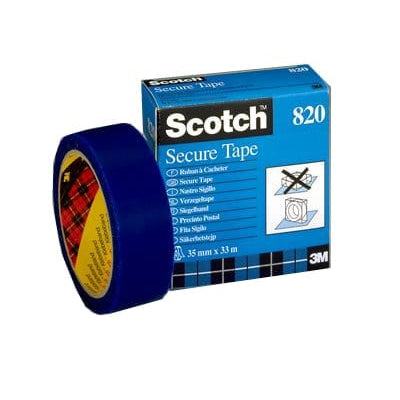 3M SCOTCH SECURE TAPE BLUE 820 Main image