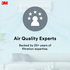 3M AIRCON FILTER DUST POLLEN + ODOR (22X34CM)
