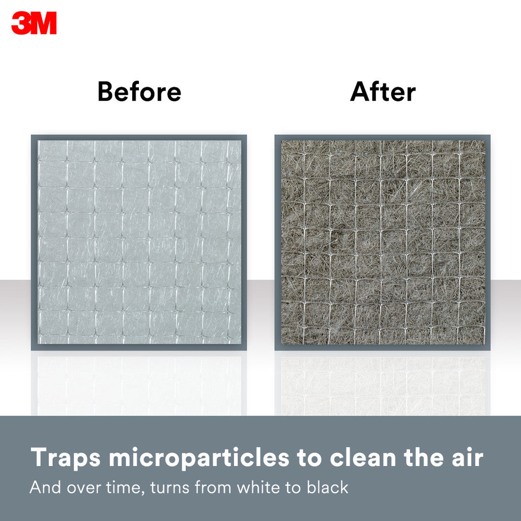 3M AIRCON FILTER DUST POLLEN + ODOR (22X34CM)