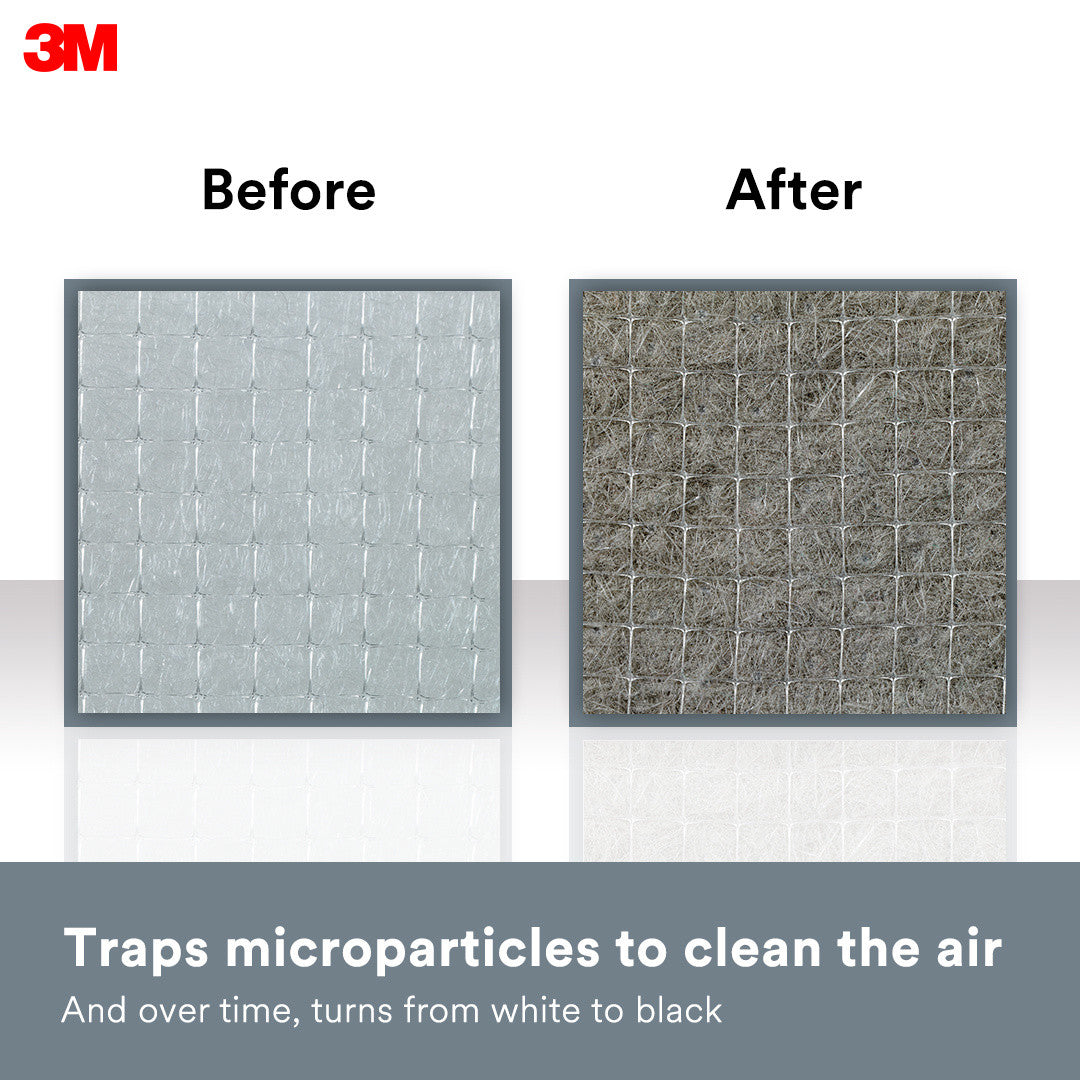 3M AIRCON FILTER DUST POLLEN + ODOR (22X34CM)