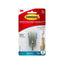 3M COMMAND BATH33 SATIN NICKEL SMALL HOOK