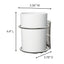 3M COMMAND BATH38 SATIN NICKEL ACCESSORY ORGANIZER