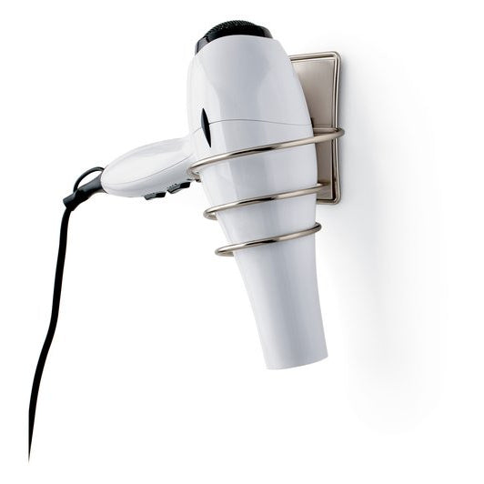3M COMMAND BATH39 SATIN NICKEL HAIR DRYER HOLDER