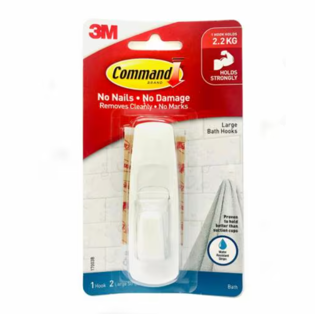 3M COMMAND BATH HOOKS Secondary image
