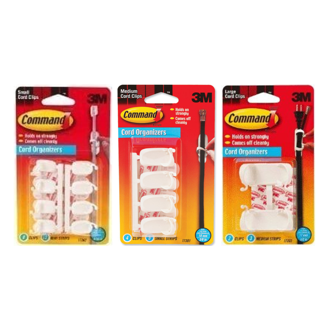 3M COMMAND CORD CLIPS