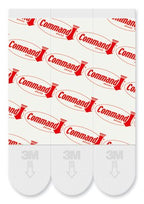 3M COMMAND MEDIUM REFILL SRIPS 12 STRIPS/PK