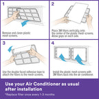3M DUST ALLERGEN BACTERIA AC FILTER 22X34CM PURPLE
